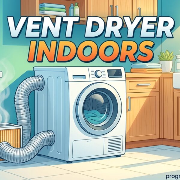 Vent Dryer Indoors