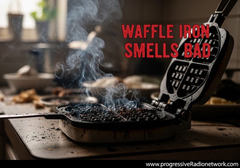 Waffle Iron Smells Bad