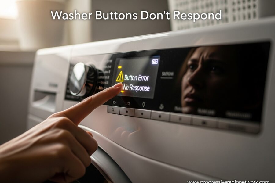 Washer Buttons Don't Respond