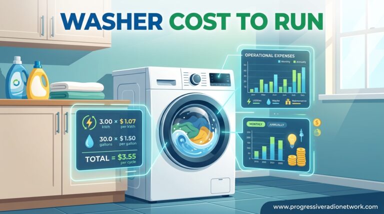 Washer Cost To Run