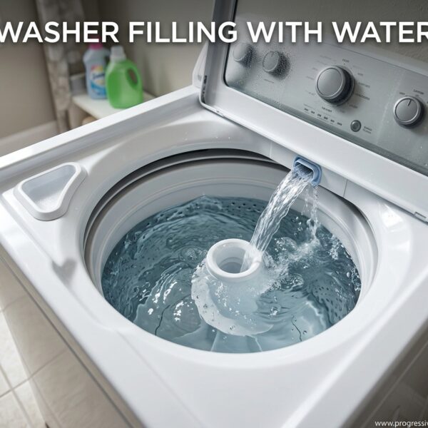 Washer Filling With Water