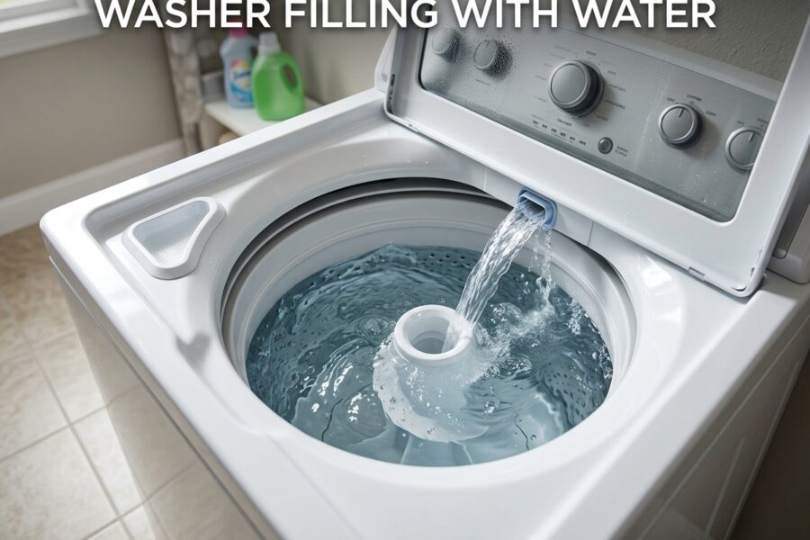 Washer Filling With Water