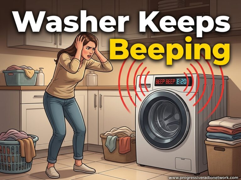 Washer Keeps Beeping