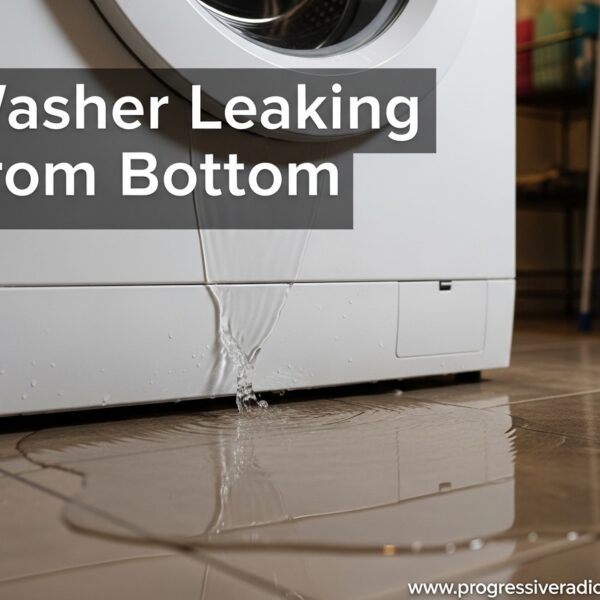 Washer Leaking From Bottom