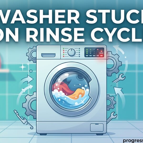 Washer Stuck On Rinse Cycle