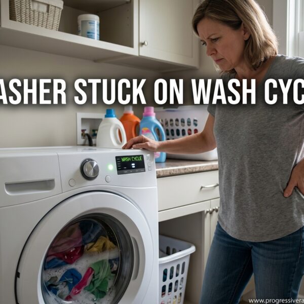 Washer Stuck On Wash Cycle