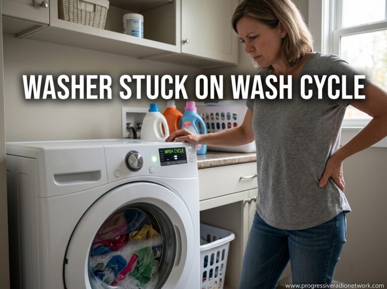 Washer Stuck On Wash Cycle