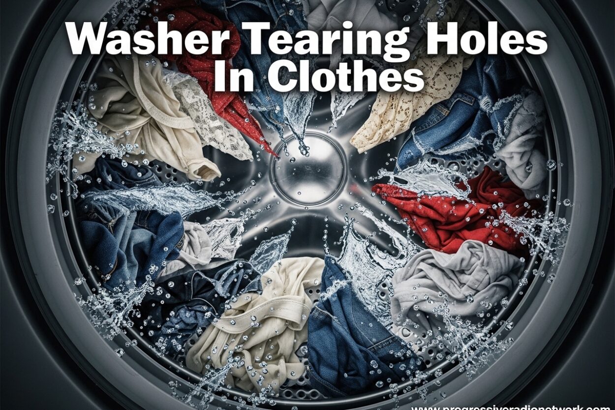 Washer Tearing Holes In Clothes