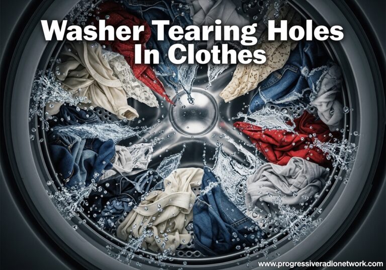 Washer Tearing Holes In Clothes