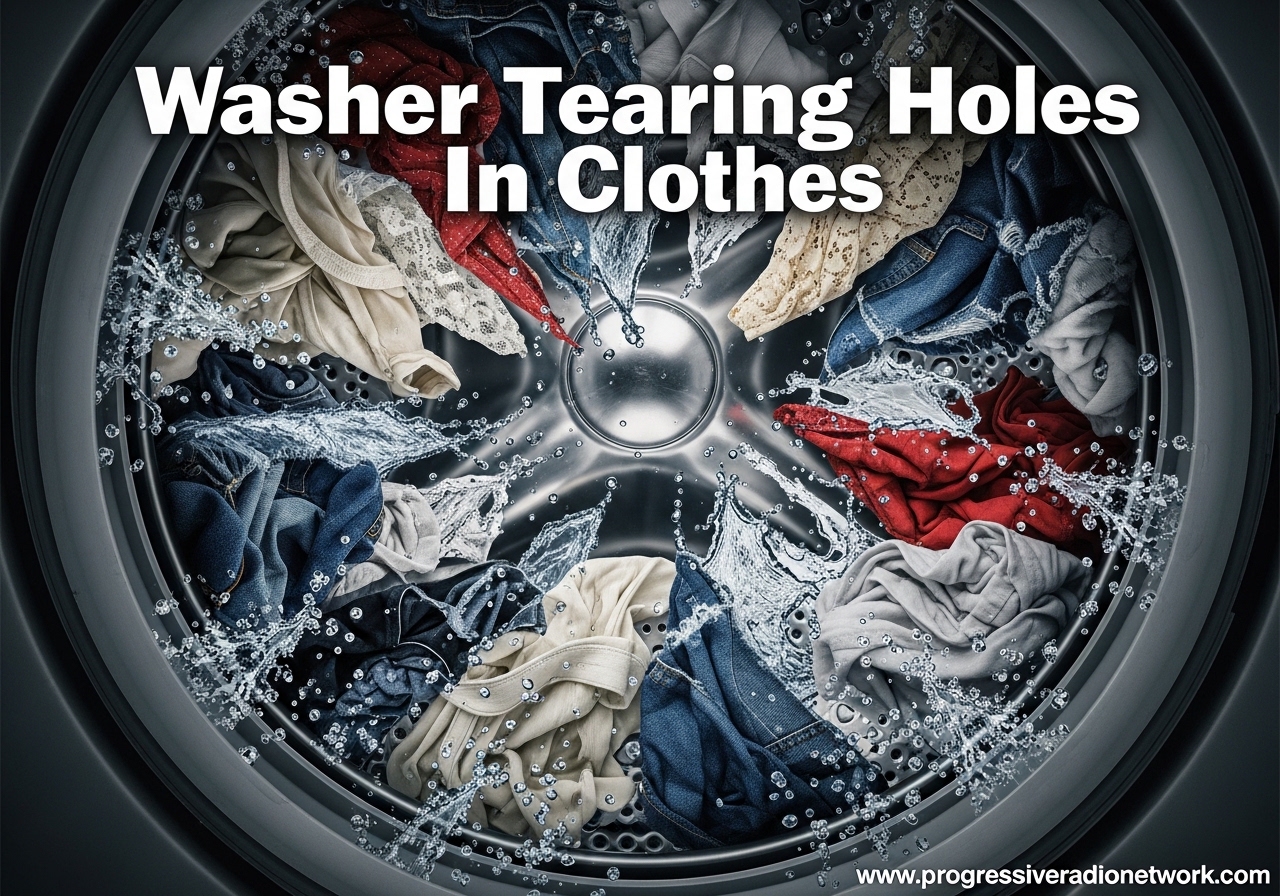 Washer Tearing Holes In Clothes