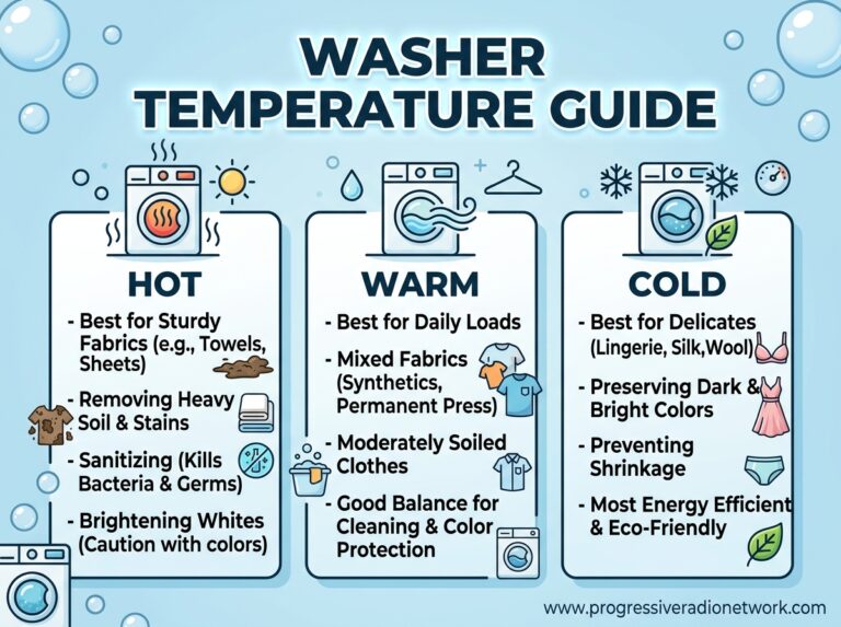 Washer Temperature Guide