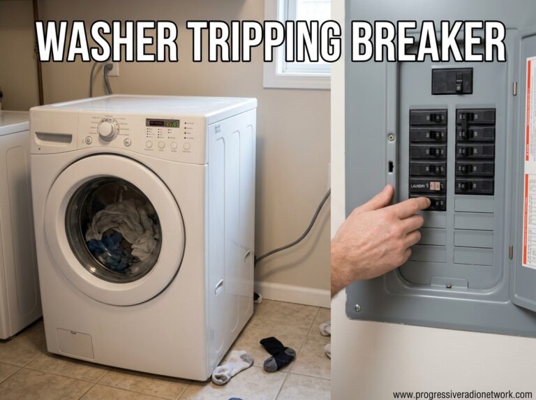 Washer Tripping Breaker