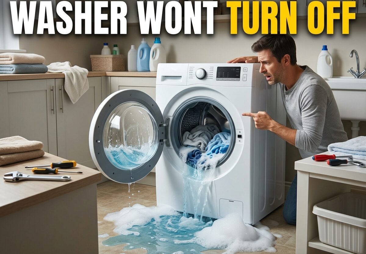 Washer Wont Turn Off