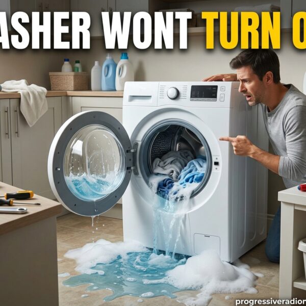 Washer Wont Turn Off