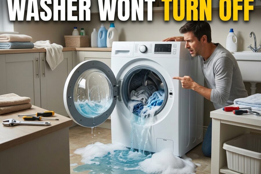 Washer Wont Turn Off