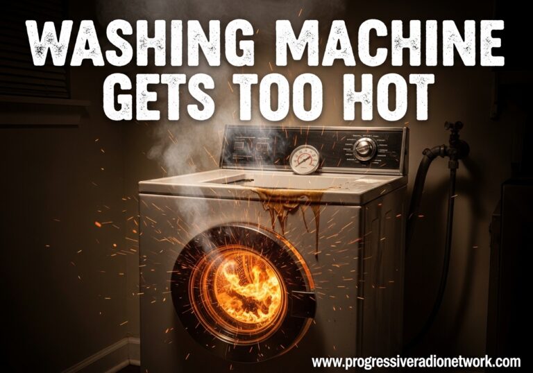 Washing Machine Gets Too Hot
