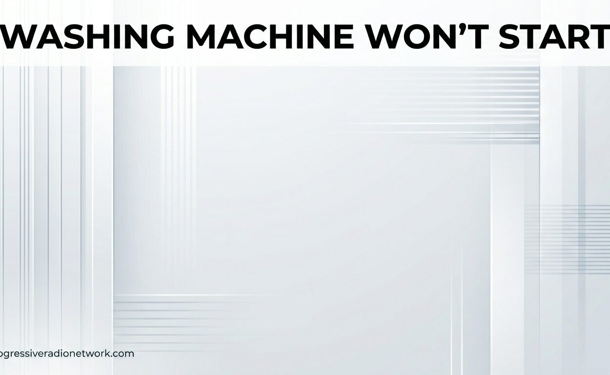 Washing Machine Wont Start