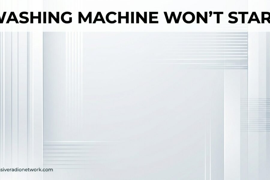Washing Machine Wont Start