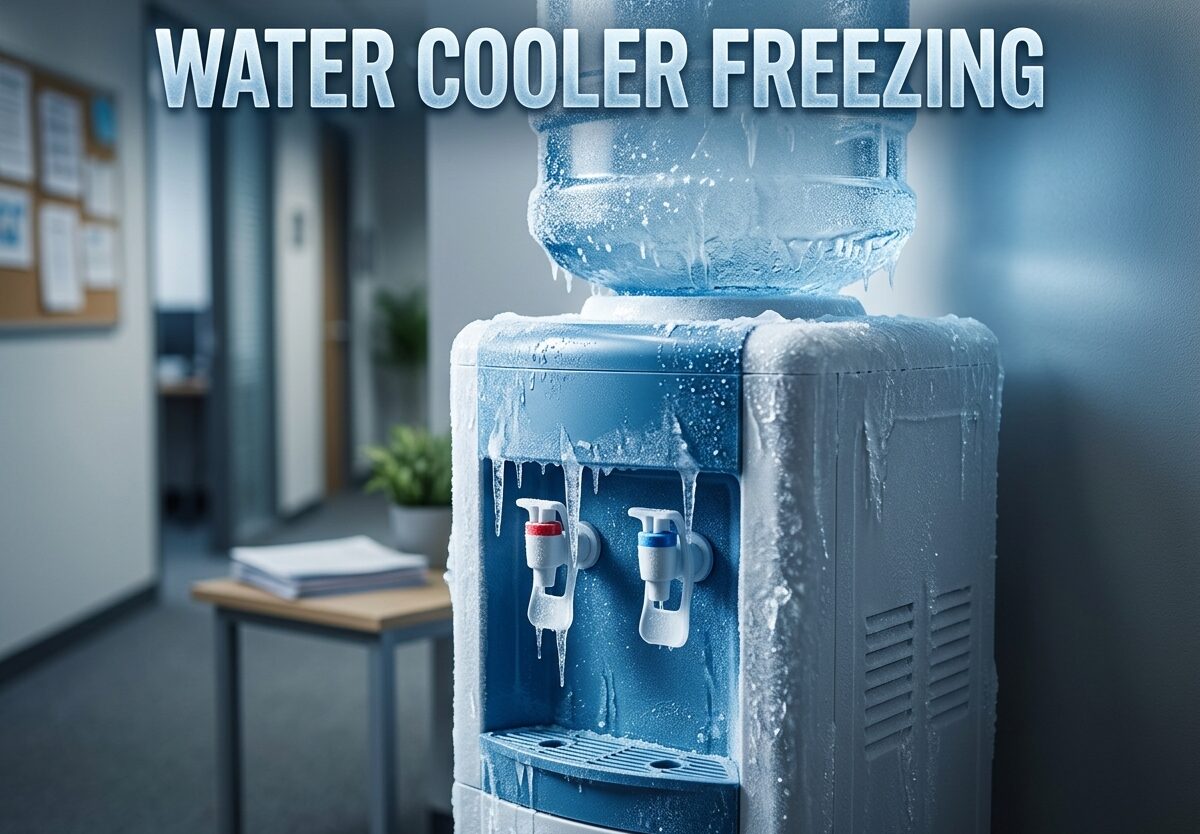 Water Cooler Freezing