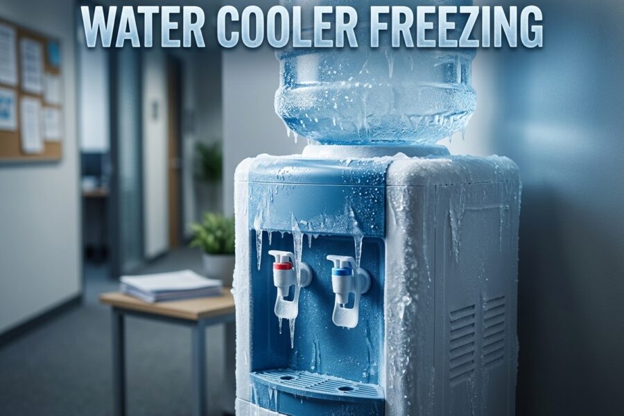 Water Cooler Freezing