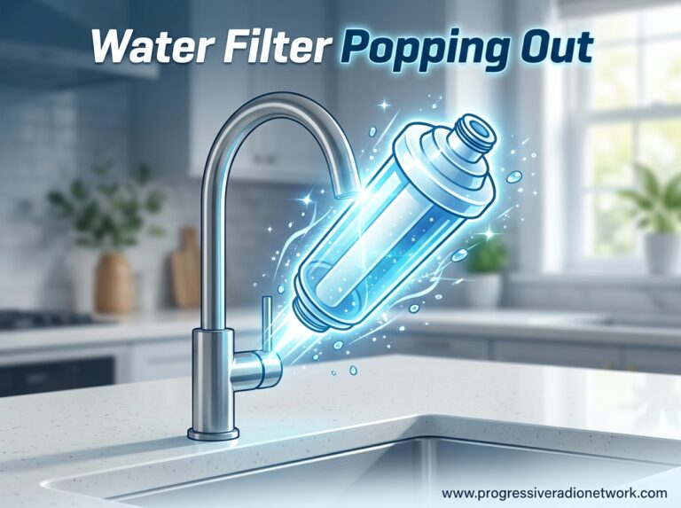 Water Filter Popping Out