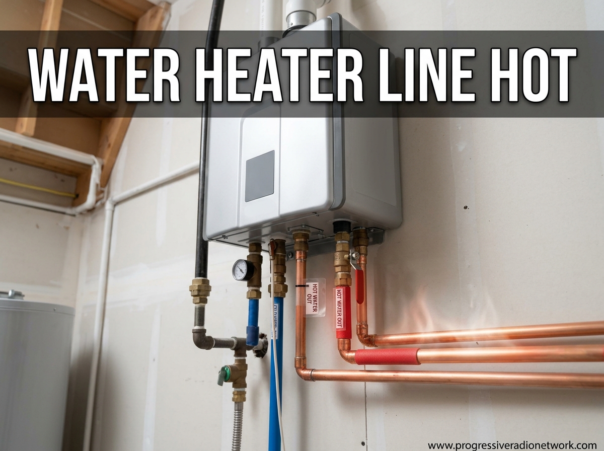 Water Heater Line Hot