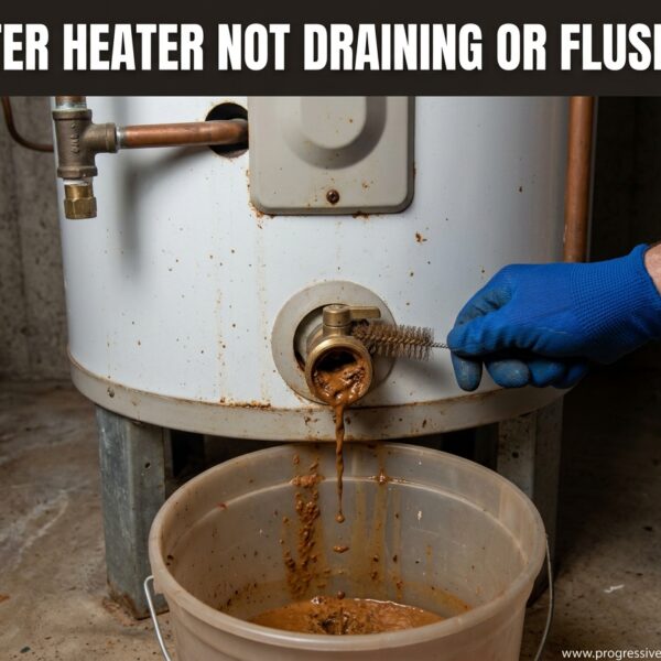 Water Heater Not Draining or Flushing
