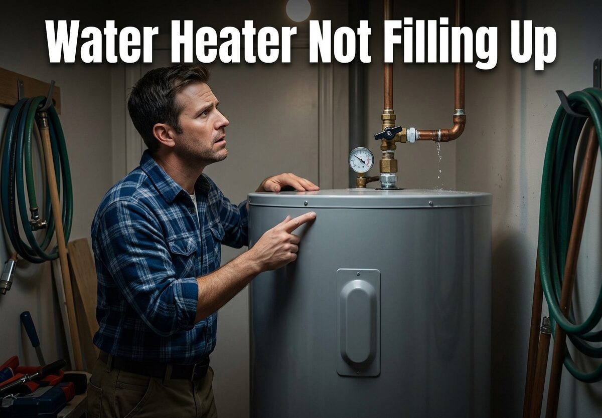 Water Heater Not Filling Up