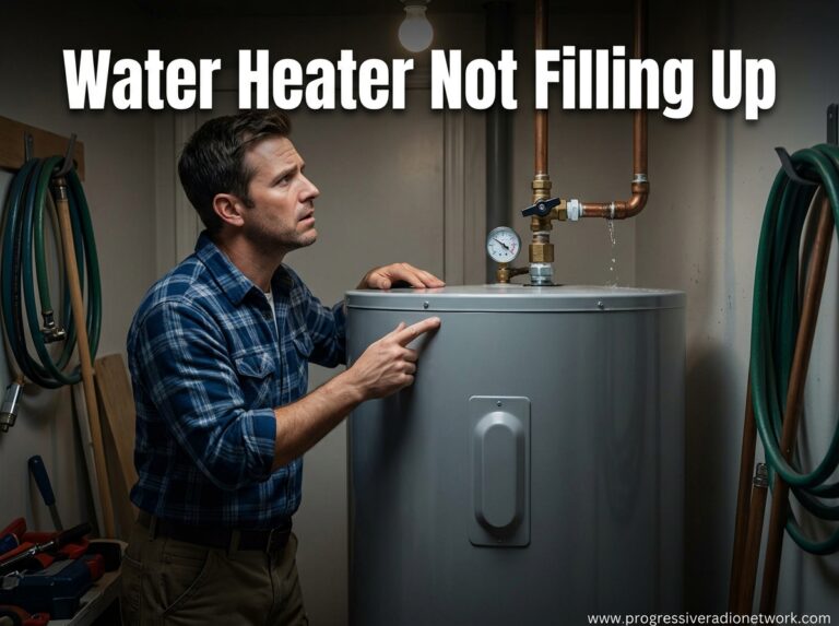Water Heater Not Filling Up