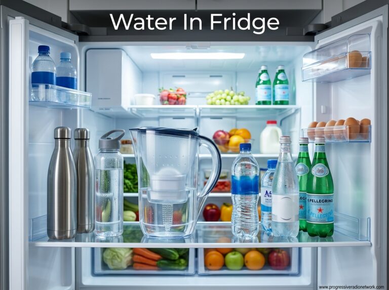 Water In Fridge