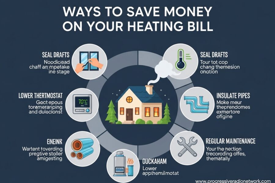 Ways Save Money Heating Bill
