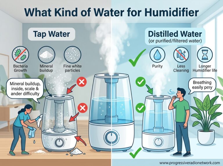 What Kind of Water for Humidifier