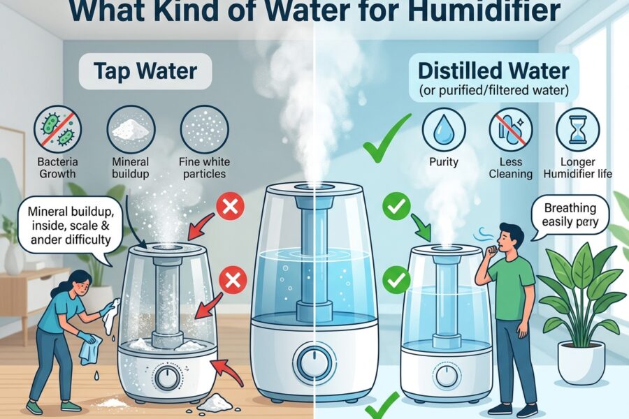 What Kind of Water for Humidifier