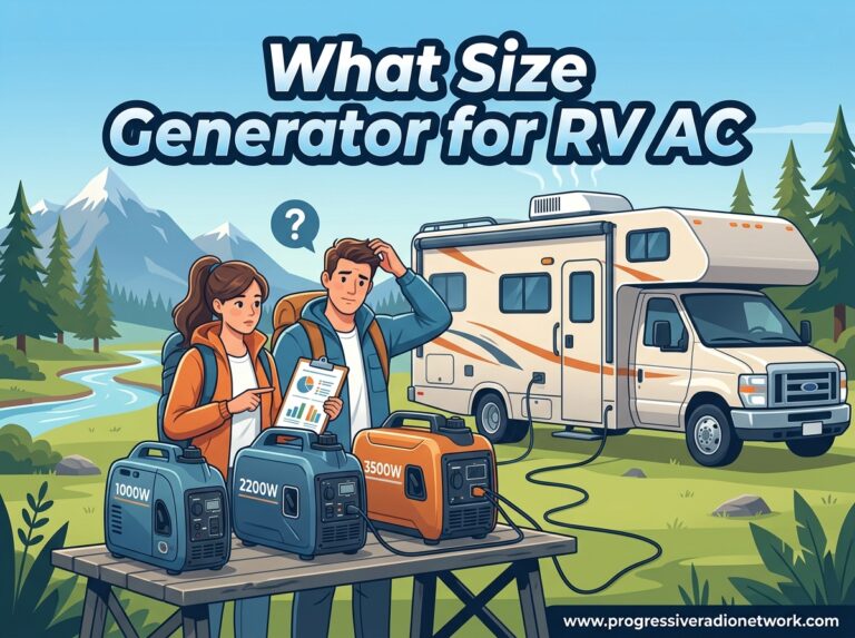 What Size Generator for RV AC