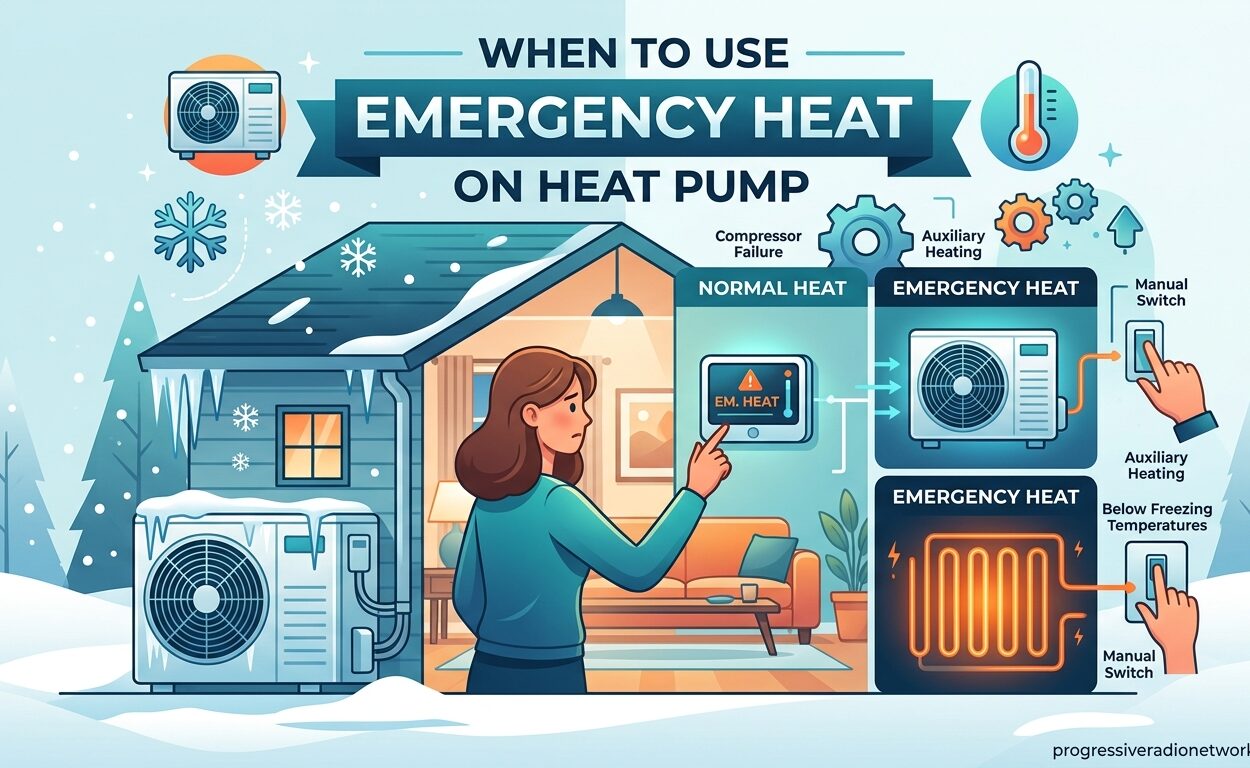 When to Use Emergency Heat on Heat Pump