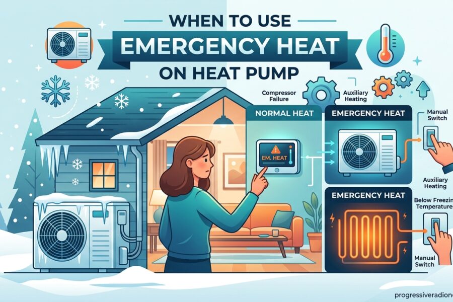 When to Use Emergency Heat on Heat Pump