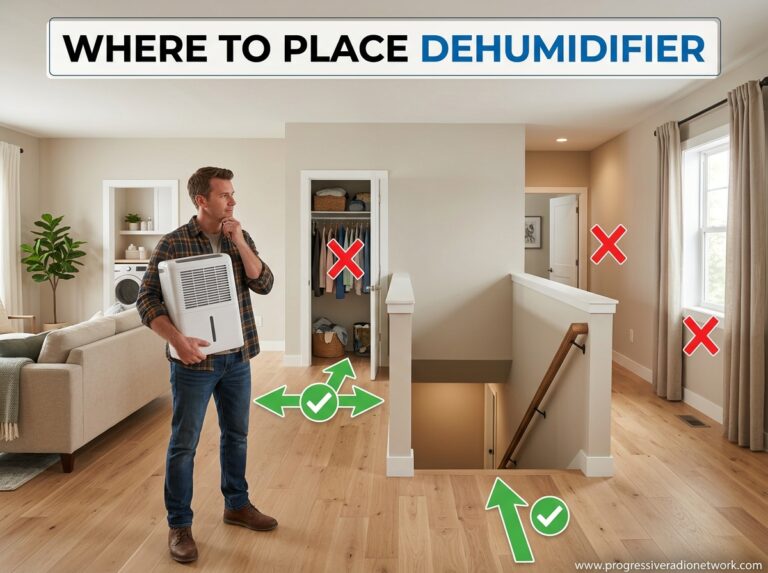 Where to Place Dehumidifier