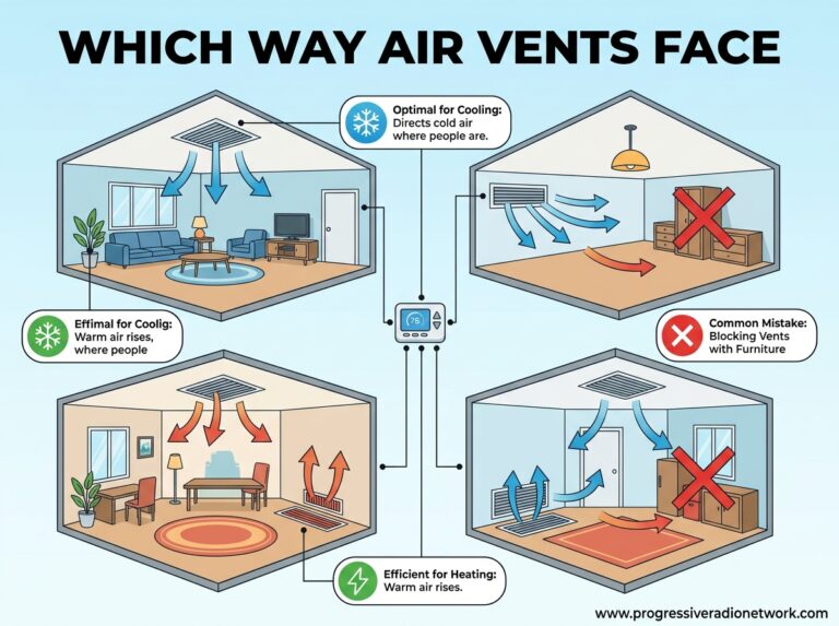 Which Way Air Vents Face