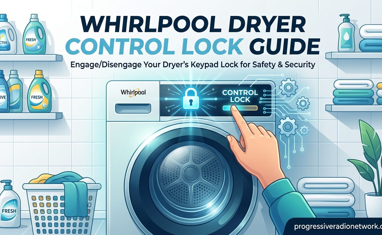 Whirlpool Dryer Control Lock Guide
