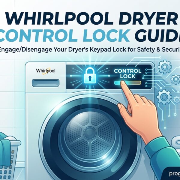 Whirlpool Dryer Control Lock Guide