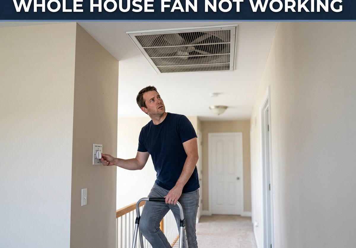 Whole House Fan Not Working