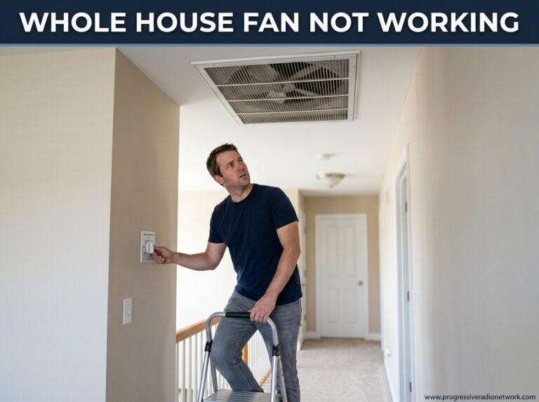 Whole House Fan Not Working