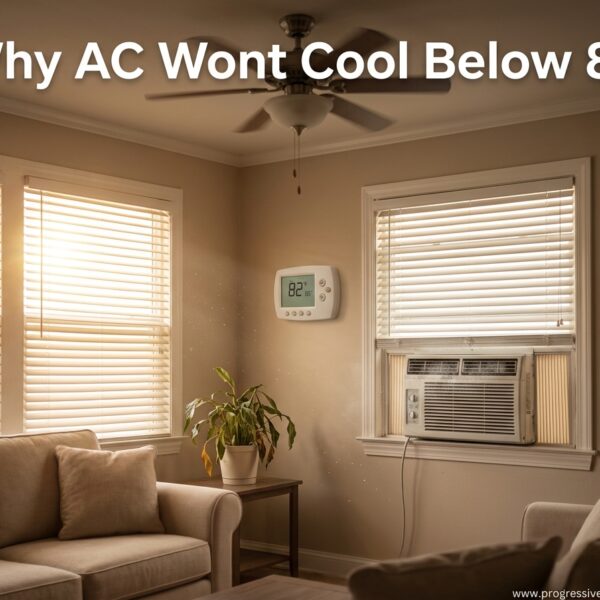 Why AC Wont Cool Below 80