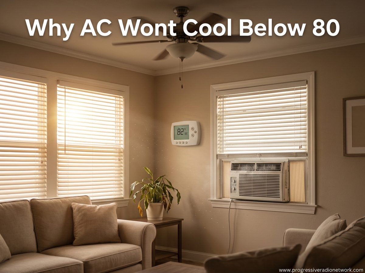 Why AC Wont Cool Below 80