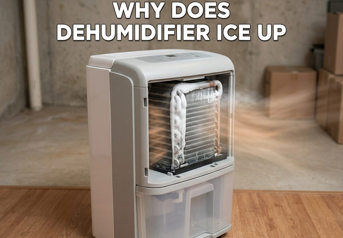 Why Does Dehumidifier Ice Up