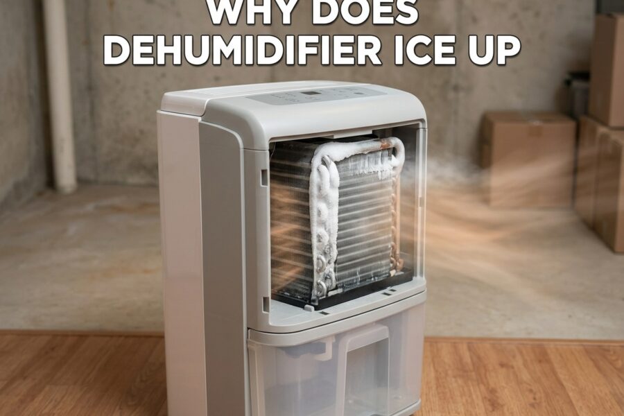Why Does Dehumidifier Ice Up