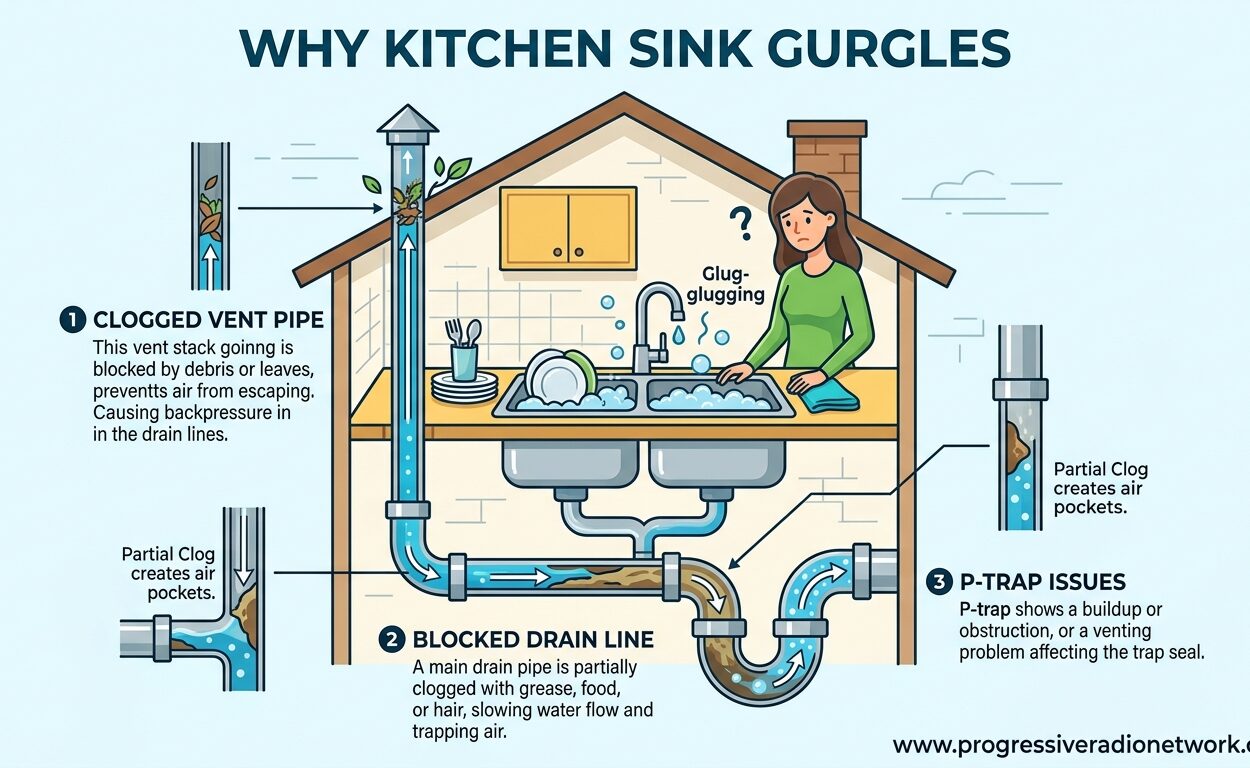 Why Kitchen Sink Gurgles