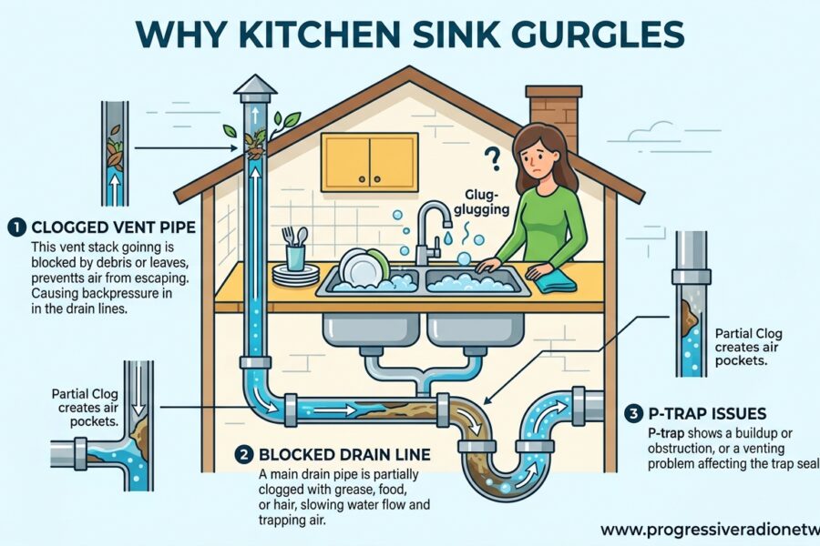 Why Kitchen Sink Gurgles