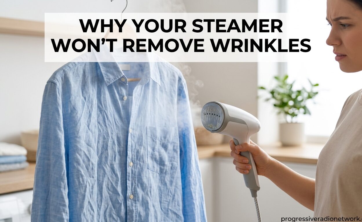 Why Your Steamer Wont Remove Wrinkles