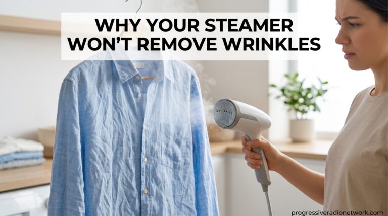 Why Your Steamer Wont Remove Wrinkles